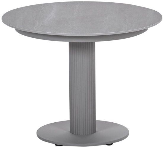 Garden Impressions Nice Bijzettafel Taupe/Napoli Sand - Ø60 cm