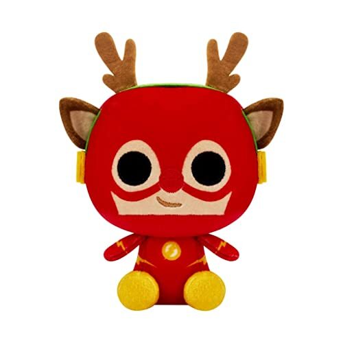 Funko POP Plush: DC Holiday- 4" Flash