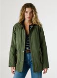 Pepe Jeans Tess Jas Dames Groen L