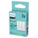 Philips LED-capsule 40W G9 warmwit mat 3 stuks