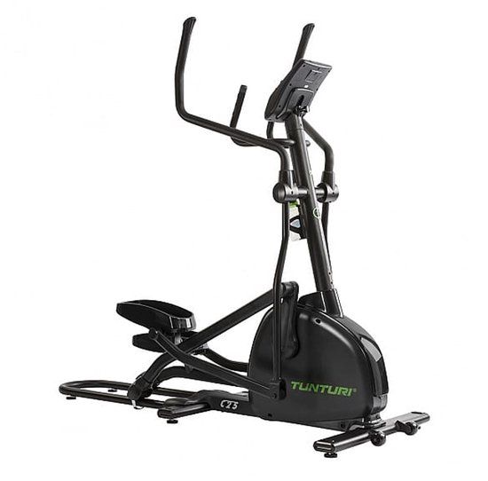 Tunturi Competence C25 Crosstrainer - Zwart/Groen