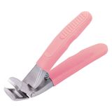 Erbe Solingen nagelknipper soft grip roze 8,5cm (erbe92692)