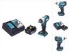 Makita DTW 181 RF accu slagmoersleutel 18 V 210 Nm 1/2" borstelloos + 2x oplaadbare accu 3.0 Ah + lader
