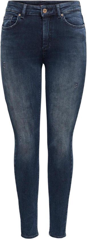 ONLY ONLBLUSH Mid Skinny Jeans - Blue Black - W25 X L30