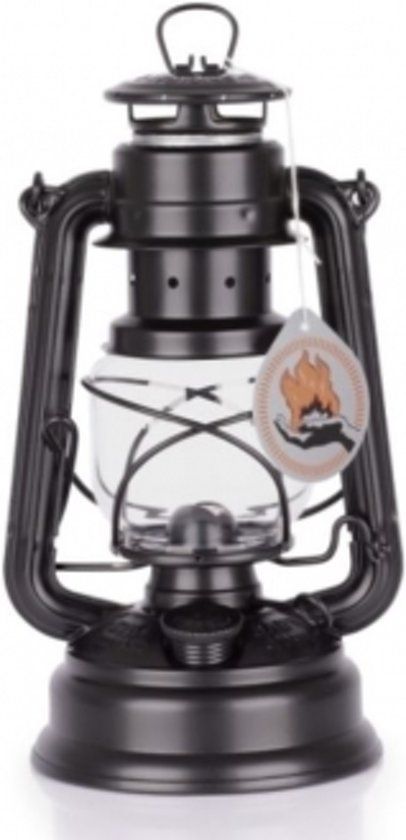 Feuerhand stormlamp Matzwart