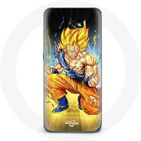 Maniacase Hoesje voor Samsung Galaxy A3 2017 Son Goku Dragon Ball Enervé Lichaam