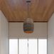 Merkloos Wijnvat Hanglamp Naturel Hout E27 35cm