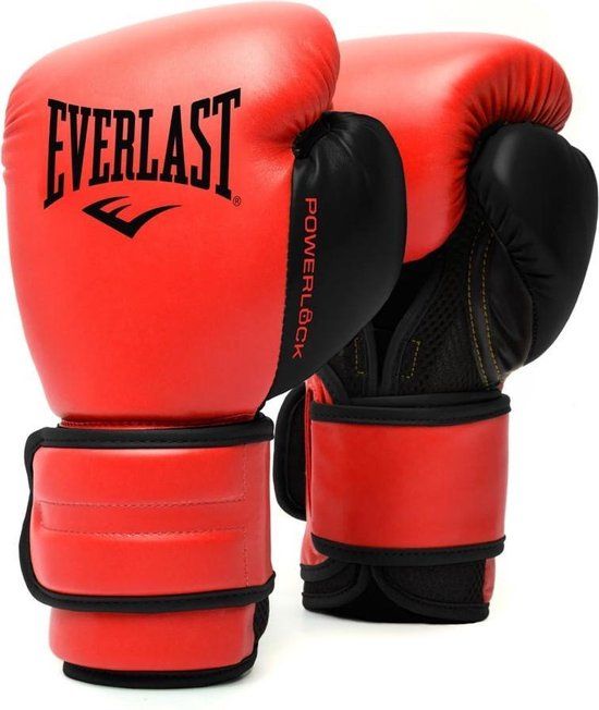 Everlast Powerlock 2 Bokshandschoenen - Rood - 14 oz - Unisex