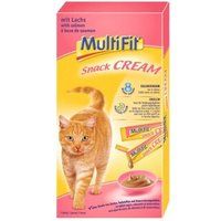 MultiFit Snack Cream Zalm en inuline 77x15 g