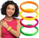 Boland Verkleed armbandjes - neon - 8x stuks - foute party - 80's - Carnaval