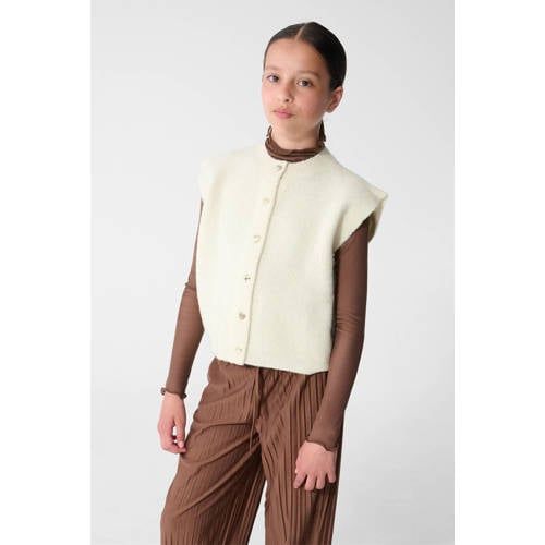 Shoeby gebreide gilet - ecru