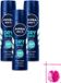 Nivea Men Deodorant Spray Dry Fresh 150 ml - 3 Stuks