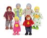 Hape E3500 - poppenfamilie, lichte huid