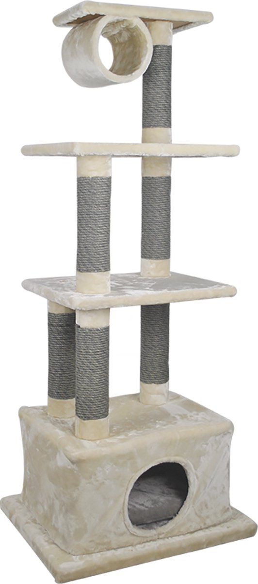 Jack and Vanilla Krabpaal Créme - Grijs - 151 x 60 x 50 cm