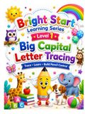 Big Capital Letter Tracing: My First A-Z Letter Tracing book For Preschool & Kindergarten
