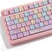 Crystal Jelly Cat Keycaps pour Clavier Mécanique