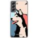 ERT GROUP mobiel telefoonhoesje voor Samsung S21 FE origineel en officieel erkend Babaco patroon Dogs 001 optimaal aangepast aan de vorm van de mobiele telefoon, gedeeltelijk bedrukt