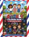 A Flip-Over 4th of July Coloring Book for Kids: 40 Silly Day Scenes & 40 Fun Night Scenes: 250th Anniversary of America Keepsake