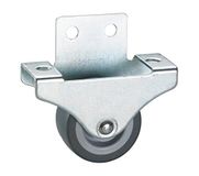 DÖNER + HELMER parket-Roulette Vast, 38 x 18 mm, TPR Wiel Grijs 791334