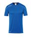 Uhlsport Stream 22 Shirt Korte Mouw Heren - Royal / Wit | Maat: 3XL