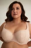 MILENKA - kanten balconette BH - beige - maat 70F