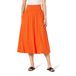 Amazon Essentials Dames Jersey Pull On Midi Rok