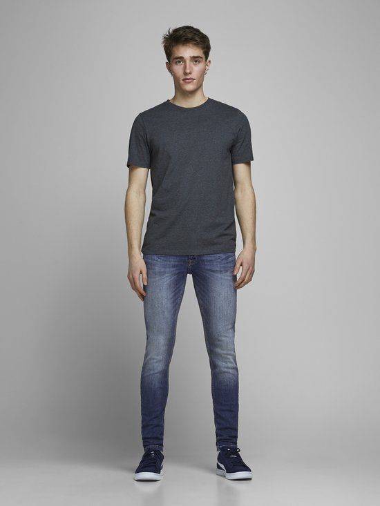 Jack & Jones Liam Original Loose Fit Jeans - Denim Blauw - Maat 29/34