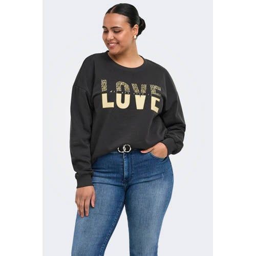 ONLY CARMAKOMA sweater Plus Size - grijs