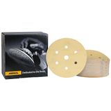 Mirka Gold Universeel Schuurpapier Ø 150mm Klittenband 7-gaats, korrel P280, 100 st