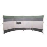 VidaXL Windscherm camping waterdicht 366x152x152 cm groen