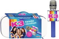 Studio 100 - K3 K3 Karaoke Microfoon - Donkerblauw met Regenboog - Met Geluidseffecten en Luidspreker