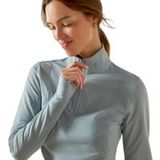 Ariat Maillot d'équitation 1/4 zip femme Gridwork 2.0