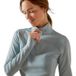 Ariat Maillot d'équitation 1/4 zip femme Gridwork 2.0