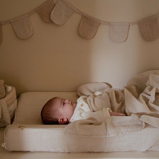 Little Dutch Aankleedkussenhoes Pure Soft Beige