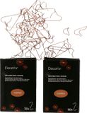 Decoris Kerstbalhaakjes - 200 stuks - Koper - Metaal