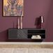 Starfurn Meuble TV New York Noir 35x280x33 cm