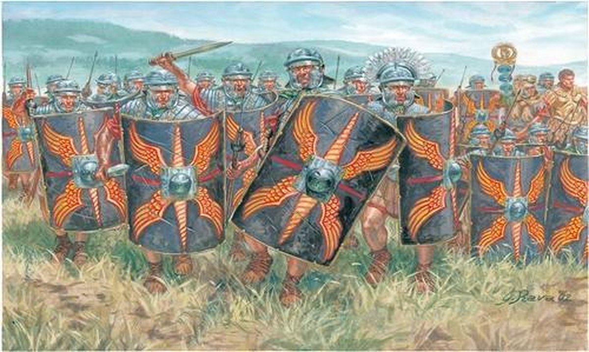 Italeri 8001283060479 Italeri 510006047 - 1:72 Romeinse infanterie 1 eeuw