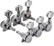Gear4music Guitarworks Locking-stemmechanieken, Chroom, 2 rijen van 3