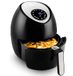 Uten Heteluchtfriteuse, 4,5 l, airfryer XL Aerofryer met digitaal display, 7 programma's, touch-control-sensor en Rapid-Air-convectietechnologie, anti-aanbakmand, 1500 W