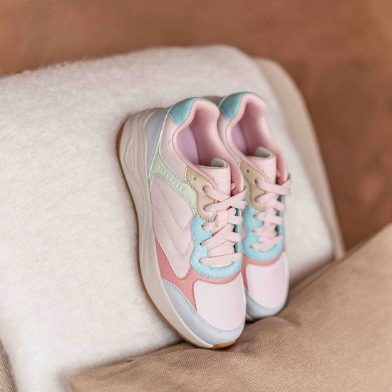 Skechers NOVA JOGGER - COLOR CLASSIC Meisjes Sneakers - Roze