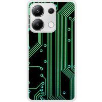 Xiaomi Redmi Note Texture circuit geek Verstevigd hoesje met sublimatie bedrukking