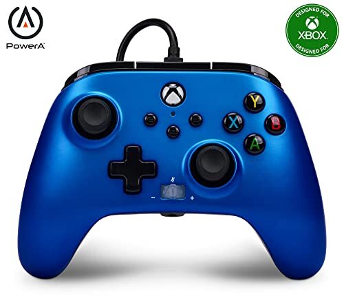 Power A Geavanceerde bedrade controller voor Xbox-series X|S - Sapphire Fade
