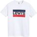 Levi's Sportswear Logo Graphic T-shirt voor heren, Wit, M