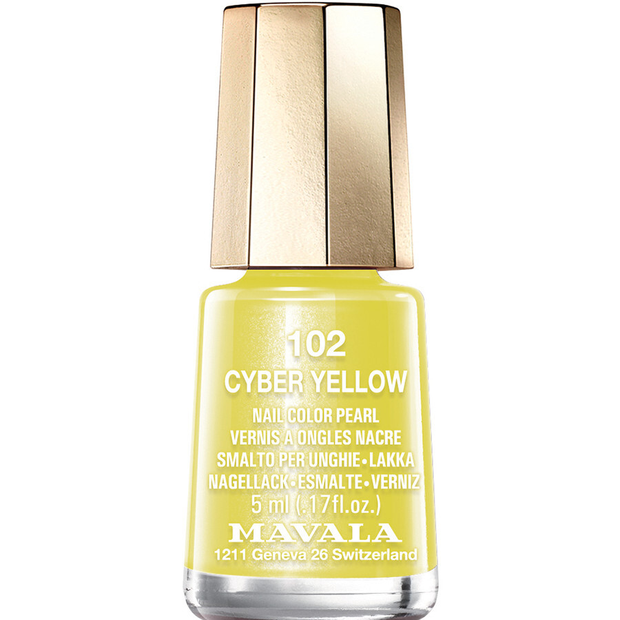 Mavala 102 - Cyber Yellow Nail Color Nagellak 5 ml Nagels