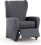 ECOMMERC3 Bi-elastische fauteuilhoes 4-delig Verstelbare volledige slijtvaste fauteuilhoes Donkergrijs Ademend en eenvoudig aan te brengen Bekledinglook
