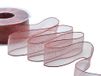 Furlanis Geweven Tape van Italiaanse Lurex, 40 mm x 25 m, Kleur 31 Red Lame