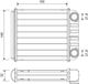 VALEO Warmtewisselaar, interieurverwarming 811650
