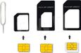 Heble® SIM Card Adapter - 3-in-1 SIM Card Adapter - Universal - Black - 3 Pieces