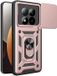 Techsuit Hoesje geschikt voor Xiaomi Redmi Note 15 Pro Plus / Xiaomi Poco M8 Pro - Camshield Back Cover - Roségoud
