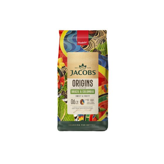 JDE Jacobs Koffiebonen Origins Brazil & Colombia, 1 kg